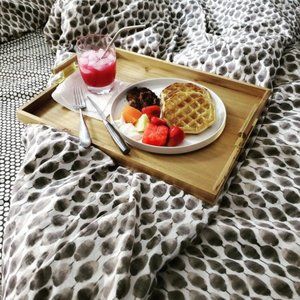 Organic Cotton Queen Size Duvet and Euro Shams